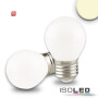 ISO112444 / E27 LED Illu, 4W, milky, warmweiß, dimmbar / 9009377032530