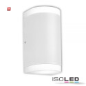 ISO113302 / Wandlampe Niva Up&Down IP54, 2xGU10 silbergrau