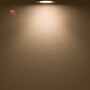 ISO115457 / LED Downlight, 9W, rund, ultra flach, blendungsreduziert, weiß, warmweiß, dimmbar CRI90 / 9009377142338