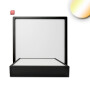 ISO115493 / LED Deckenleuchte PRO schwarz, 15W, eckig, 170mm, ColorSwitch 2700K|3000K|4000K, dimmbar / 9009377142826