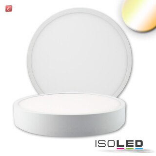ISO115497 / LED Deckenleuchte PRO weiß, 24W, rund, 225mm, ColorSwitch 2700K|3000K|4000K, dimmbar / 9009377142871