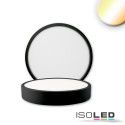 ISO115498 / LED Deckenleuchte PRO schwarz, 8W, rund,...