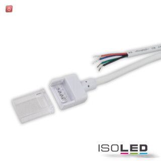 ISO115502 / Clip-Kabelanschluss 200cm für 4pol. IP68 Flexstripes mit Breite 12mm und Pitch-Abstand >8mm / 9009377142925