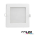 ISO115460 / LED Downlight, 9W, eckig, ultra flach,...