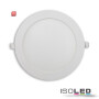 ISO115469 / LED Downlight, 18W, rund, ultra flach, blendungsreduziert, weiß, warmweiß, dimmbar CRI90 / 9009377142451