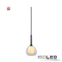 ISO115219 / Pendelleuchte, clear/white Glas, E14, 300cm / 9009377097904