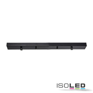 ISO115224 / Deckenbaldachin länglich, schwarz, für 2-Fachabhängung / 9009377098000