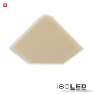ISO115275 / Endkappe EC96 weiß für Profil CORNER11n, 1 STK / 9009377099328