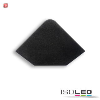 ISO115276 / Endkappe EC96 schwarz für Profil CORNER11n, 1 STK / 9009377099335