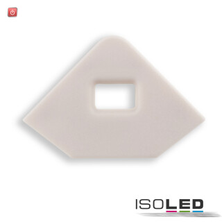 ISO115277 / Endkappe EC97 für Profil CORNER11n mit Kabeldurchführung, 1 STK / 9009377099342