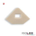 ISO115278 / Endkappe EC97 weiß für Profil...
