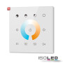 ISO115057 / DALI DT8 CCT 1 Gruppe Einbau-Touch Master-Controller, weiß, 100-240V AC oder DALI-Bus Spannung / 9009377095221