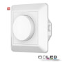 ISO115058 / DALI DT8 CCT 1 Gruppe Einbau-Dreh Master-Controller, weiß, 100-240V AC oder DALI-Bus Spannung / 9009377095238