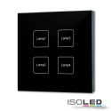 ISO115060 / DALI 4 Adressen Einbau-Touch Master-Dimmer,...