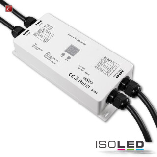 ISO115066 / DALI DT8 1 Adresse RGB+W PWM-Dimmer IP67, 4 Kanal, 12-36V 4x5A, 48V 4x3A / 9009377095313