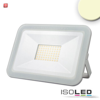ISO115110 / LED Fluter Pad 50W, weiss, 3000K 100cm Kabel / 9009377095986