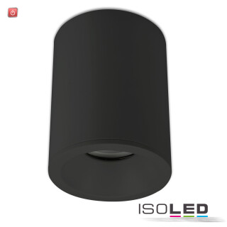 ISO115115 / Deckenaufbauleuchte rund für GU10, IP65, schwarz matt / 9009377096037