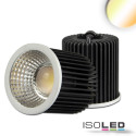 ISO115117 / LED Spot weißdynamisch GU10 8W, 3-polig, 24V DC, silber, 60°, 2700k-5700K, CRI80 / 9009377096068