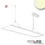 ISO115120 / LED Office Hängeleuchte Up+Down, 20+20W, 30x120cm, weiß, UGR<19, 3000K, DALI dimmbar / 9009377096129