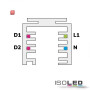 ISO115127 / 3-PH Schienen-Strahler fokussierbar, 36W, 30°-50°, weiß matt, 3000K, CRI92, DALI dimmbar / 9009377096280