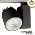 ISO115129 / 3-PH Schienen-Strahler fokussierbar, 36W, 30°-50°, schwarz matt, 3000K, CRI92, DALI dimmbar / 9009377096327