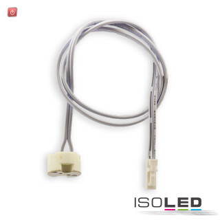 ISO114878 / MiniAMP male-Stecker zu MR16/GU5.3 Fassung (max. 3A), 50cm / 9009377091117