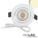 ISO114887 / LED Einbauleuchte Slim68 MiniAMP weiß,...