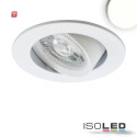 ISO114888 / LED Einbauleuchte Slim68 MiniAMP weiß, rund, 8W, 24V DC, neutralweiß, dimmbar / 9009377091452