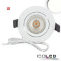 ISO114888 / LED Einbauleuchte Slim68 MiniAMP weiß, rund, 8W, 24V DC, neutralweiß, dimmbar / 9009377091452