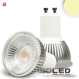 ISO112035 / GU10 LED Strahler 6W GLAS-COB, 70° warmweiss, dimmbar / 9009377022753