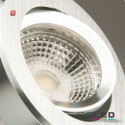 ISO112035 / GU10 LED Strahler 6W GLAS-COB, 70° warmweiss, dimmbar / 9009377022753