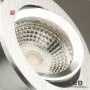 ISO112035 / GU10 LED Strahler 6W GLAS-COB, 70° warmweiss, dimmbar / 9009377022753