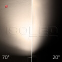 ISO114922 / 3-PH Schienen-Strahler fokussierbar, 42W, 20°-70°, schwarz matt, 3000K, CRI92 / 9009377093401