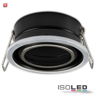 ISO114937 / Einbaurahmen Sys-68 für GU10/MR16 Leuchtmittel, IP20, inkl. GU10 Sockel (exkl. Cover) / 9009377093708
