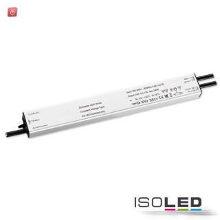 ISO114942 / LED PWM-Trafo 24V/DC, 0-60W, slim, Push/Dali-2 dimmbar, IP67, SELV / 9009377093876