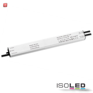 ISO114943 / LED PWM-Trafo 24V/DC, 0-100W, slim, Push/Dali-2 dimmbar, IP67, SELV / 9009377093890