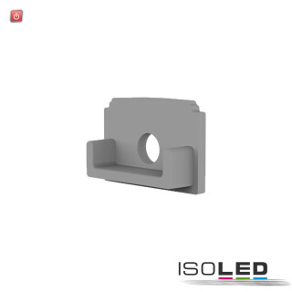 ISO114950 / Endkappe E201 für LED Fliesen T-Profil, mit Kabeldurchführung, 1STK / 9009377094095