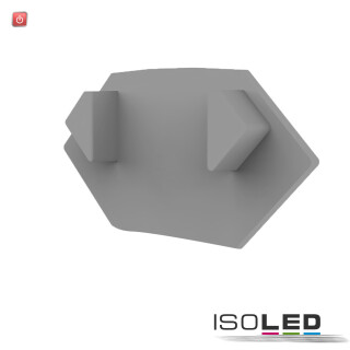 ISO114955 / Endkappe E206 für LED Fliesenprofil Inneneck, 1STK / 9009377094200