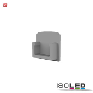 ISO114957 / Endkappe E208 für LED Trockenbau T-Profil 14, 1STK / 9009377094248
