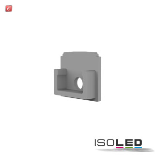 ISO114958 / Endkappe E209 für LED Trockenbau T-Profil 14, mit Kabeldurchführung, 1STK / 9009377094262
