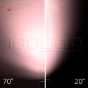 ISO114977 / 3-PH Schienen-Strahler fokussierbar, 34W, 20°-70°, weiß matt, Meat 1900K / 9009377094774