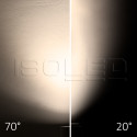 ISO114982 / 3-PH Schienen-Strahler fokussierbar, 34W, 20°-70°, schwarz matt, Bread 2700K / 9009377094873