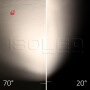 ISO114983 / 3-PH Schienen-Strahler fokussierbar, 34W, 20°-70°, schwarz matt, Fruit 3000K / 9009377094903