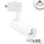 ISO114990 / 3-PH Schienen-Strahler fokussierbar, 8W, 20°-55°, weiss matt, neutralweiss 4000K / 9009377095061