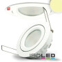 ISO112047 / LED Einbaustrahler, weiss, 8W SMD, 140°, rund, warmweiss, dimmbar / 9009377022999