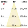 ISO114683 / LED Wandeinbauleuchte Sys-Wall68 MiniAMP 24V, 3W, 4000K, inkl. Einputzdose (exkl. Cover) / 9009377085512