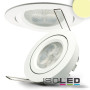 ISO112049 / LED Einbaustrahler, weiss, 8W, 72°, rund, warmweiss, dimmbar / 9009377023071