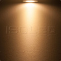 ISO112050 / LED Einbaustrahler, silber, 8W, 72&deg;,...