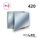 ISO115389 / ICONIC Spiegel-Infrarotheizung 420, 60x60cm,...