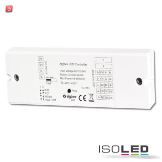 ISO114729 / ZigBee 3.0 PWM-Dimmer für LED Flexbänder/Spots, 5 Kanal, 12-24V DC 5x4A / 9009377086557